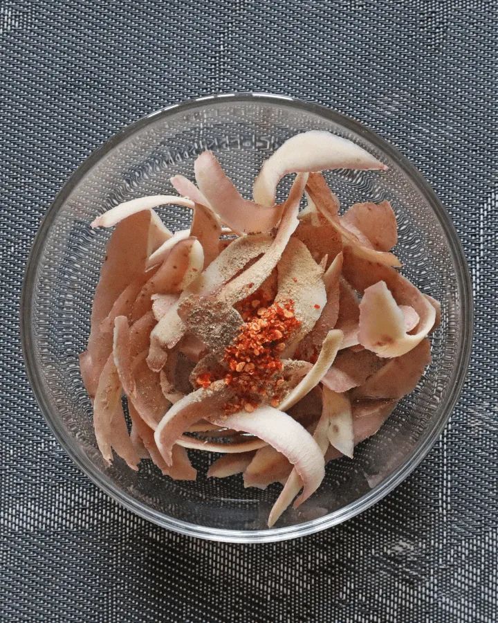 Casca de Batata: Cozinhar com Cascas e Fibras